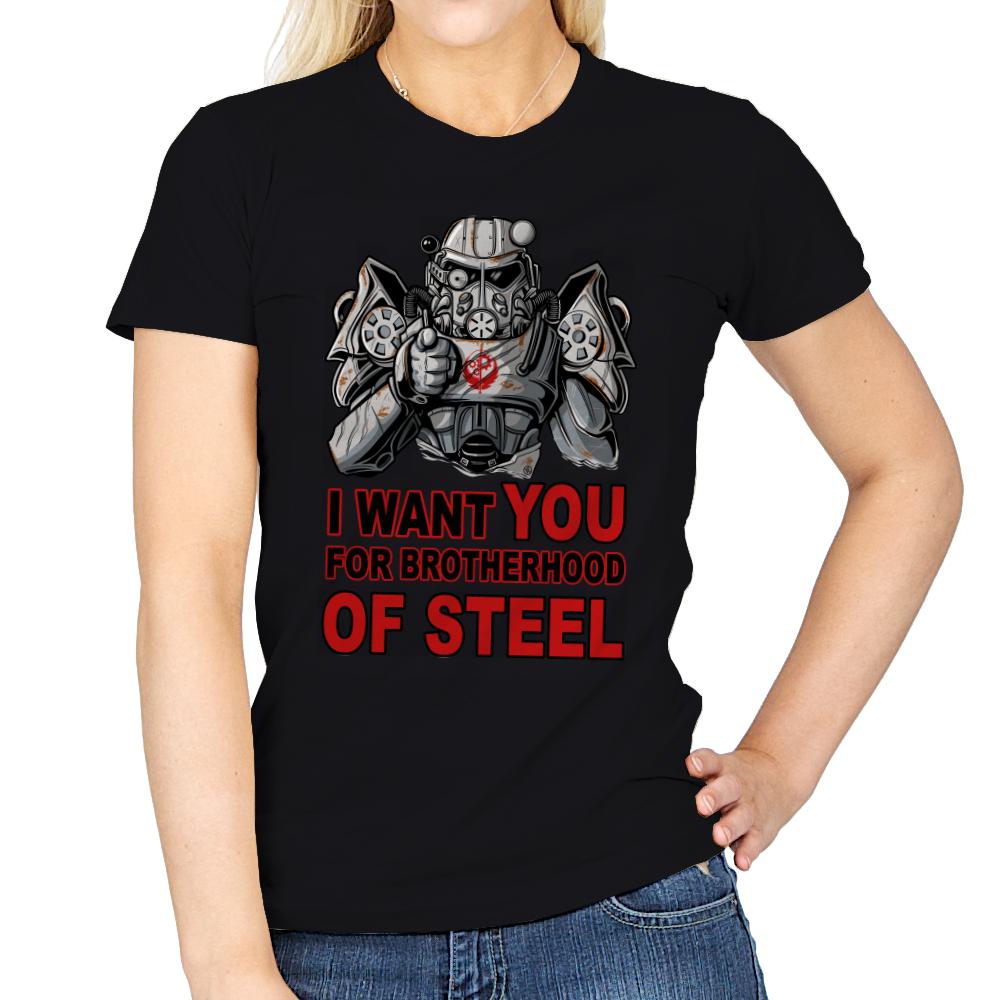 I want you for Brotherhood of Steel