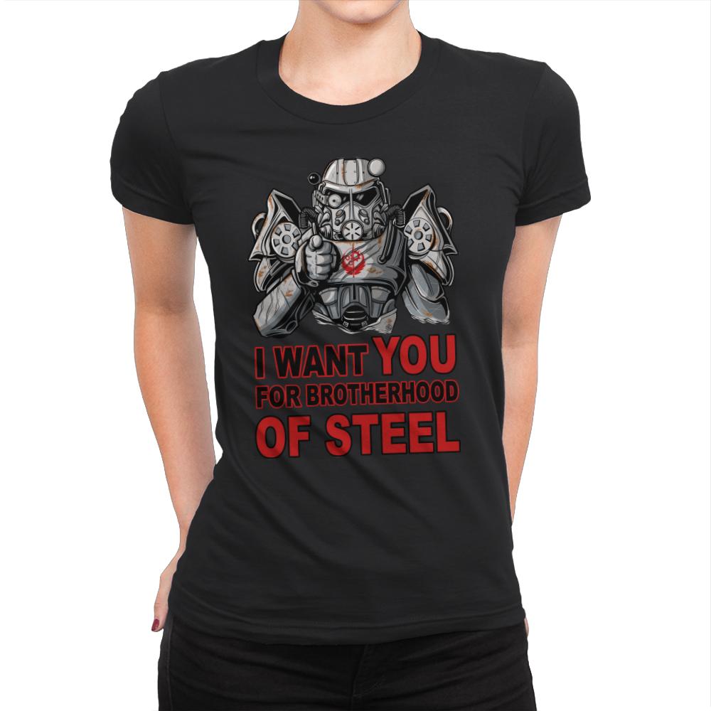 I want you for Brotherhood of Steel