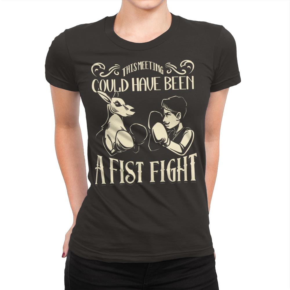 Fist Fight Meeting