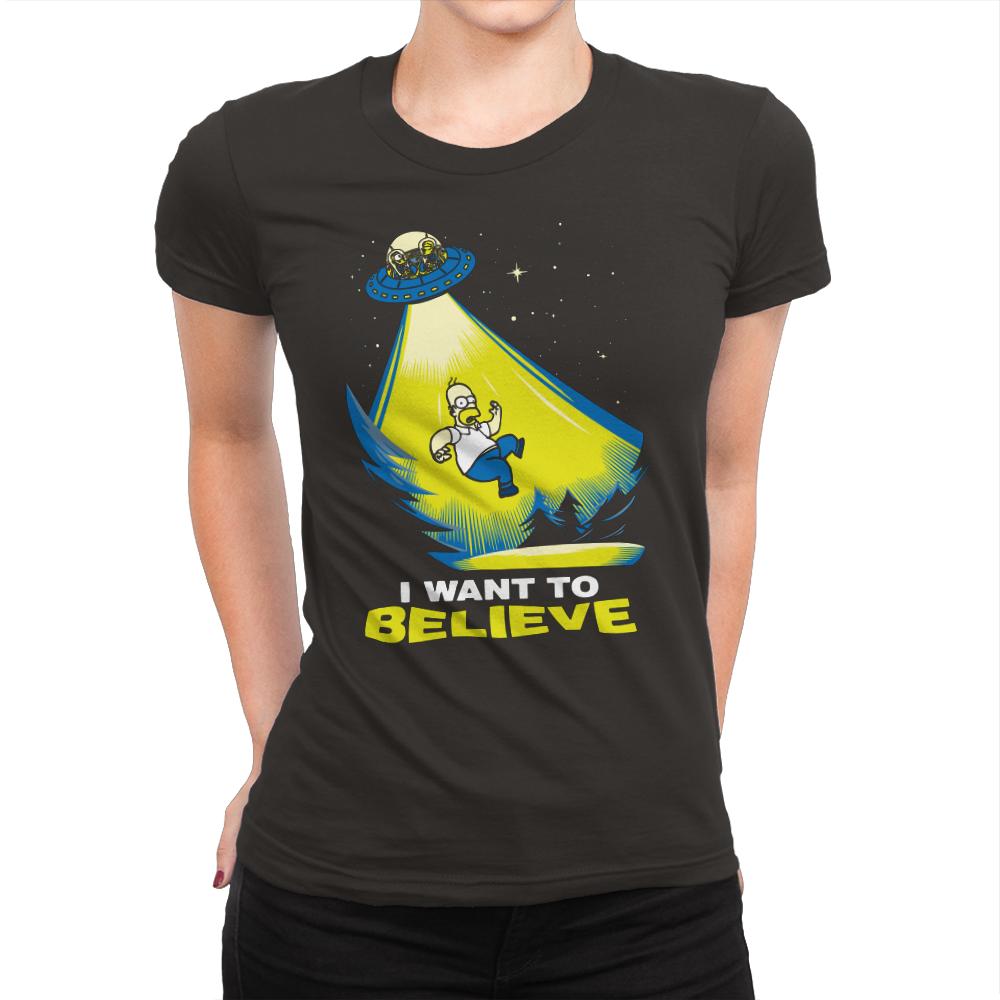 I want to Believe!