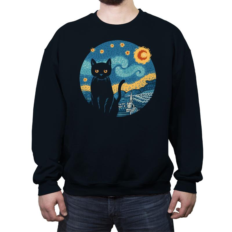 Purrfect Starry Night