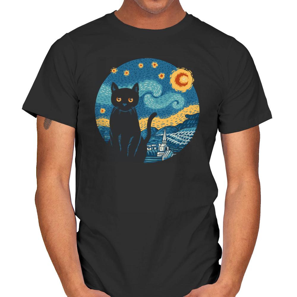 Purrfect Starry Night
