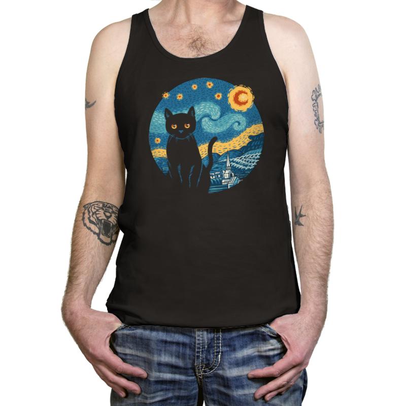Purrfect Starry Night