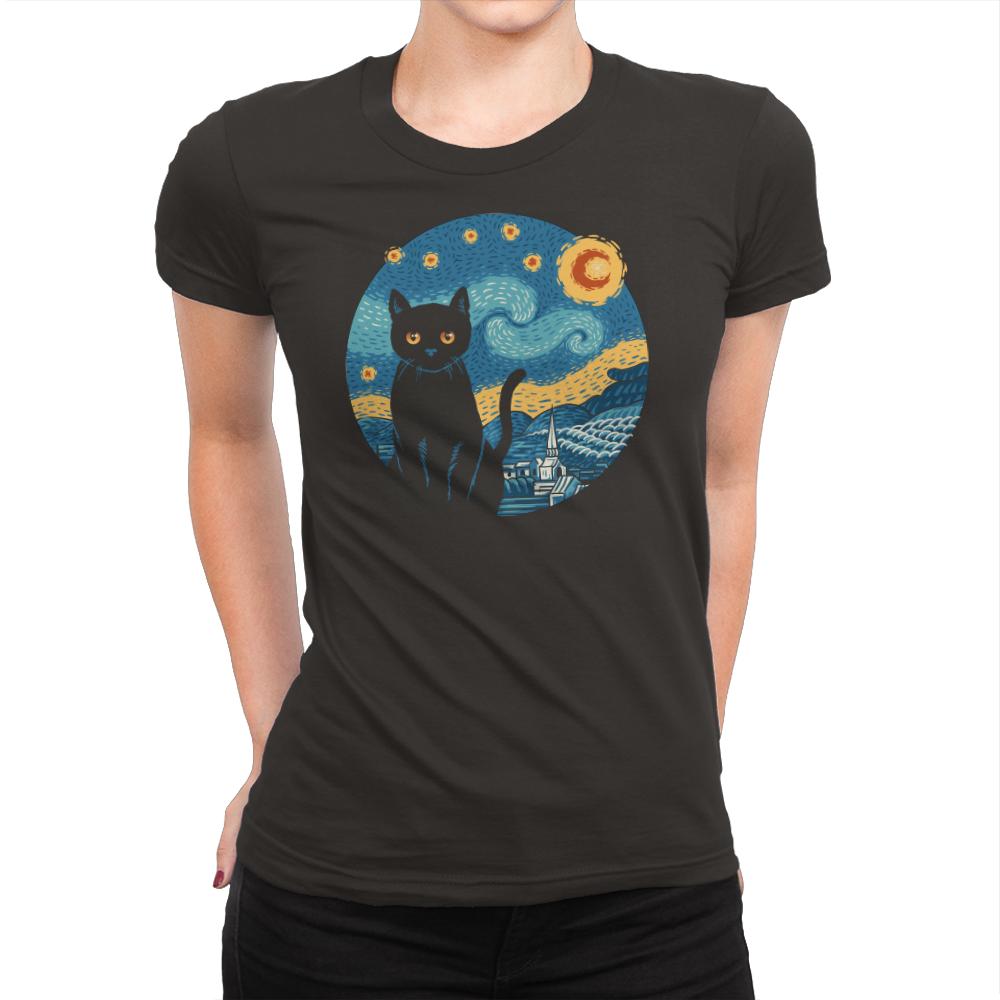 Purrfect Starry Night