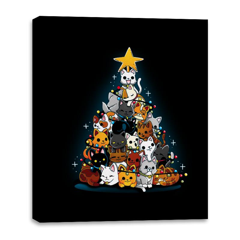 Christmas Tree Kittens