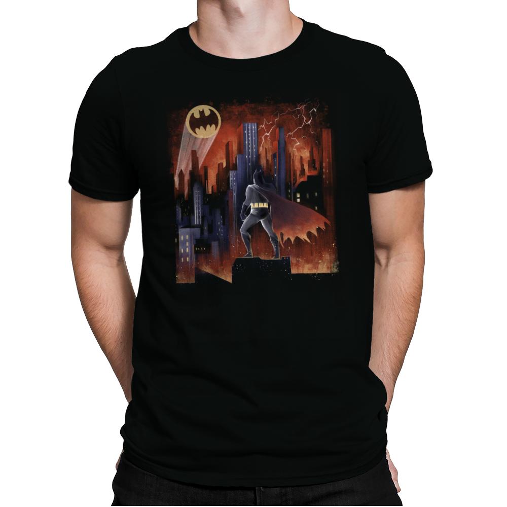 Knight Above the Sea of Buildings