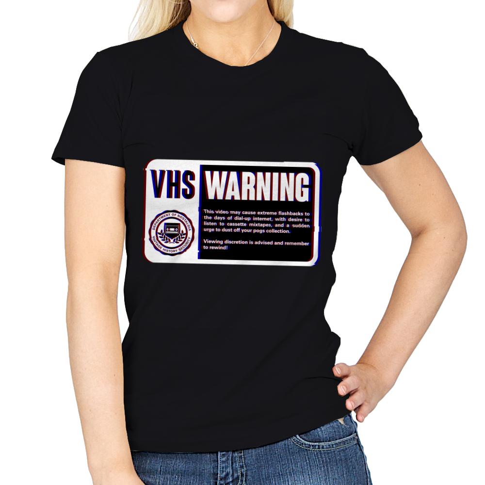VHS Nostalgia Warning 
