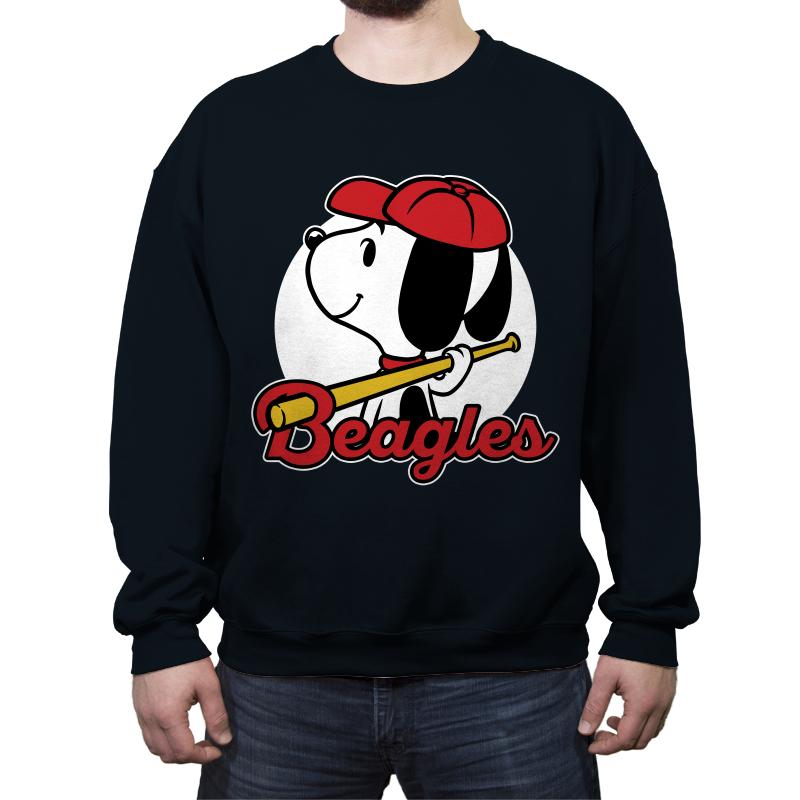 Comic Beagle Baseball