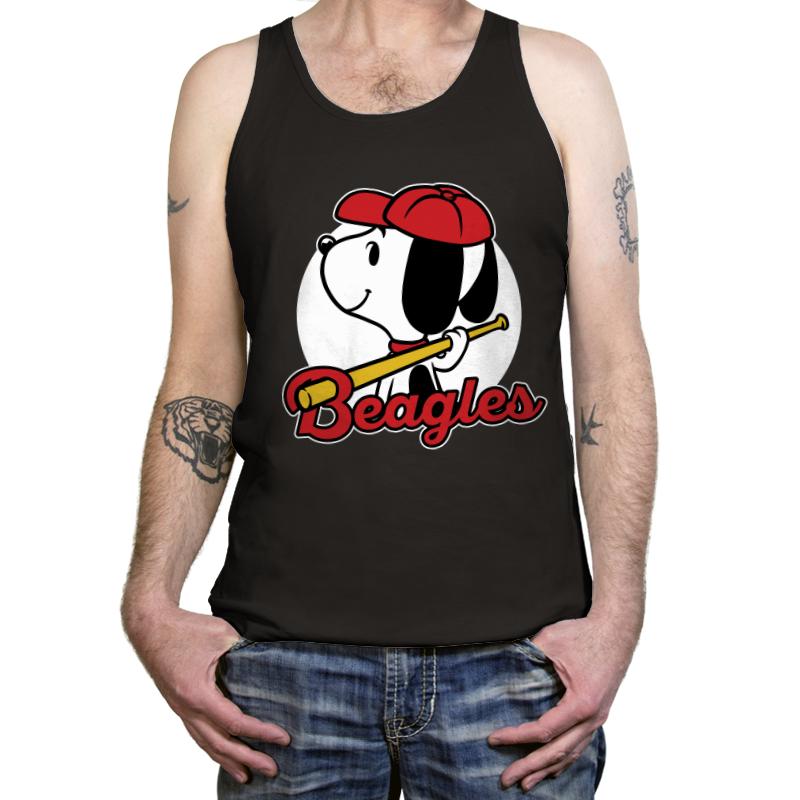 Comic Beagle Baseball