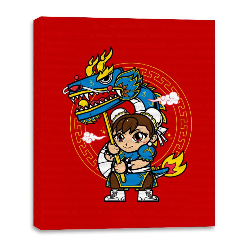 The Blue Dragon Dancer