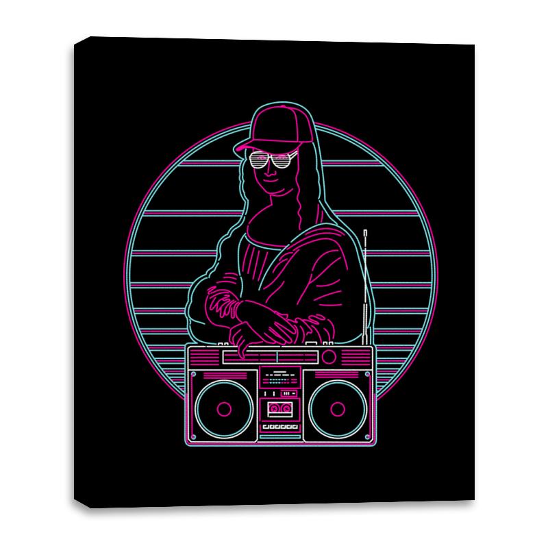 Mona Lisa in the 80s