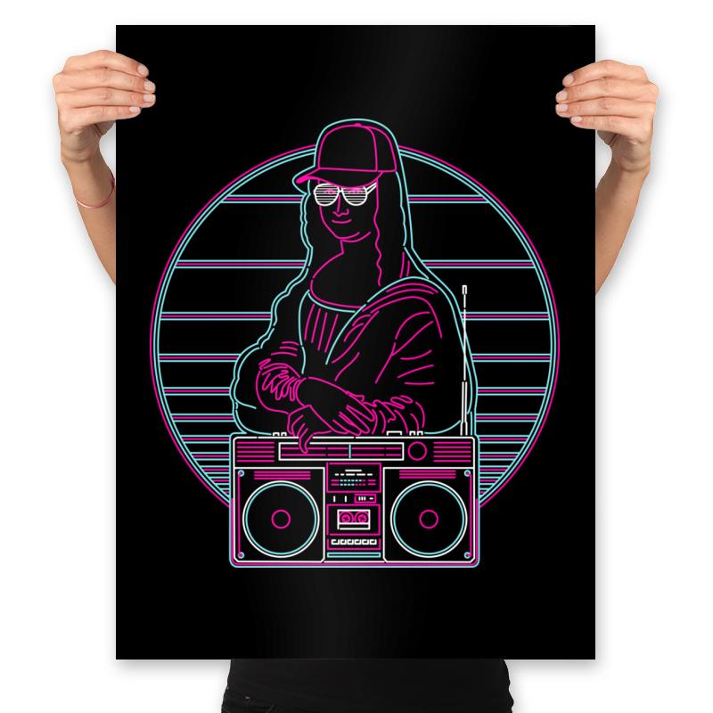 Mona Lisa in the 80s