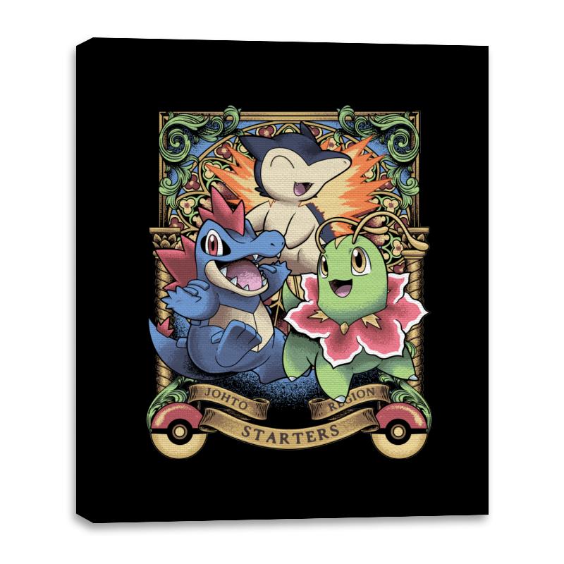 Johto Starters
