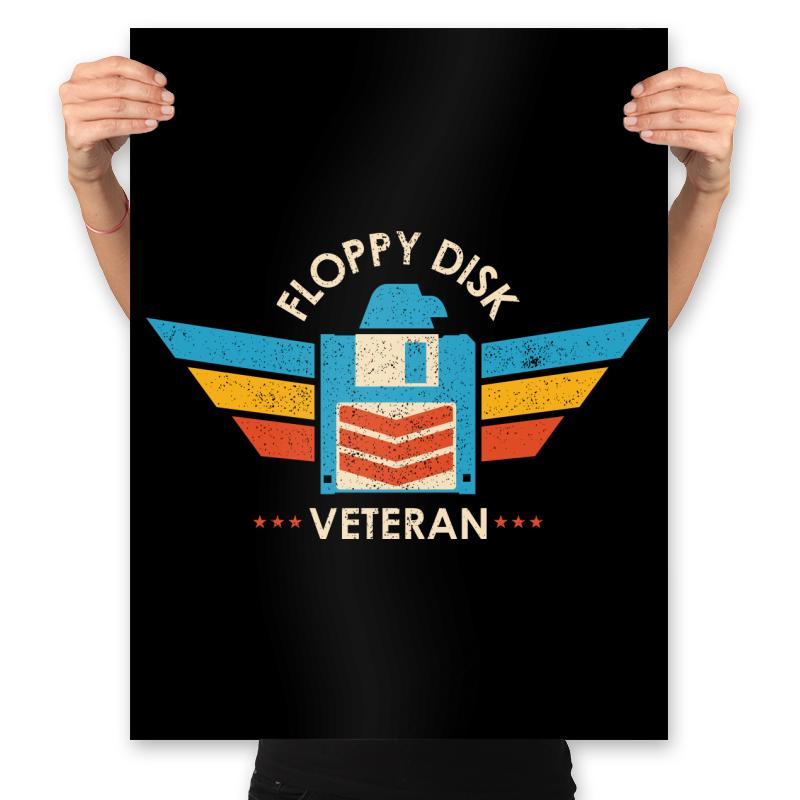 Floppy Disk Veteran - Expert in the Old School of Storage