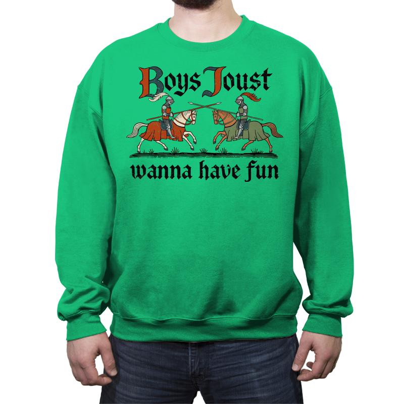 Boys Joust Wanna Have Fun