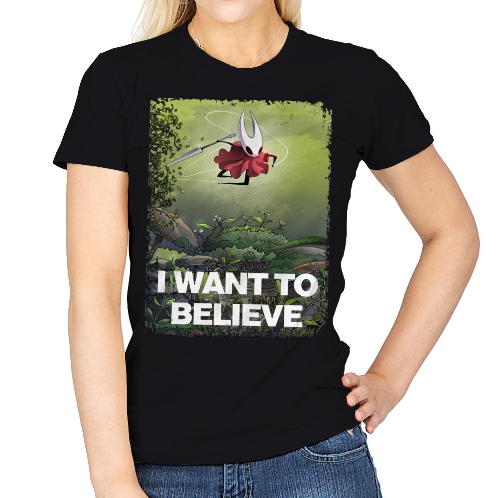 We Want to Believe