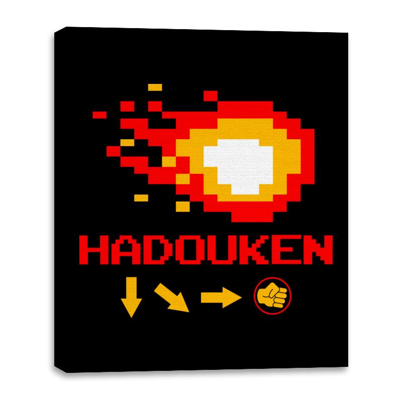 Hadouken Punch Pixel Art 