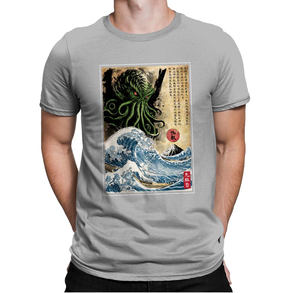 Great Cthulhu in Japan Woodblock