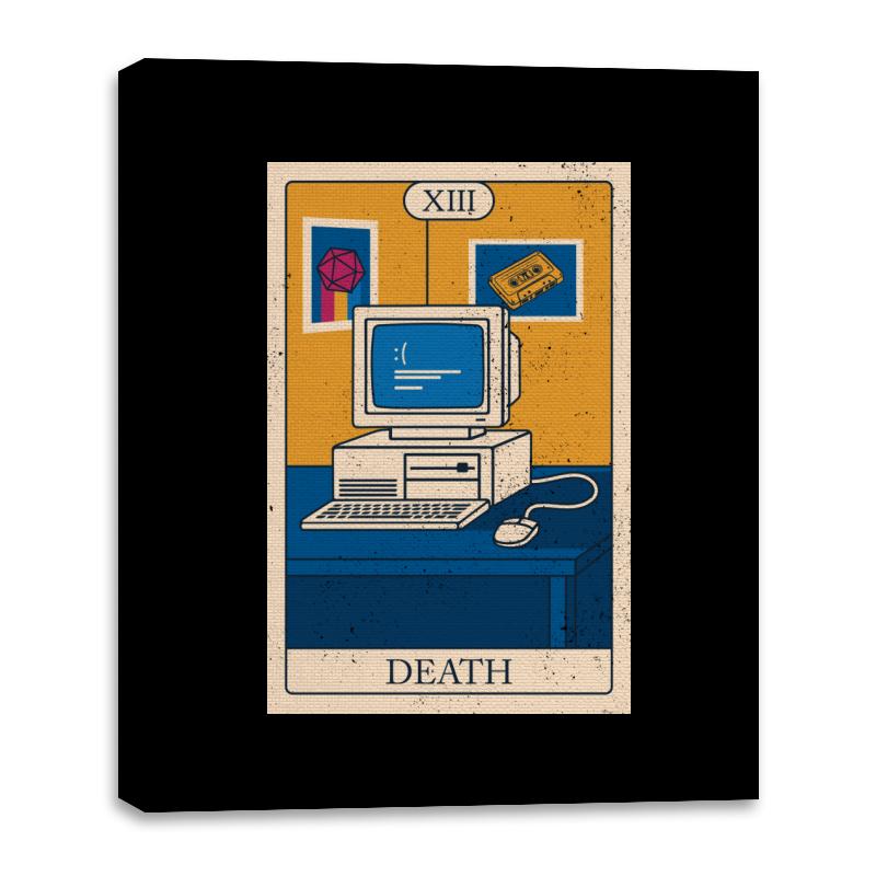 Retro Tech Tarot - Death Card