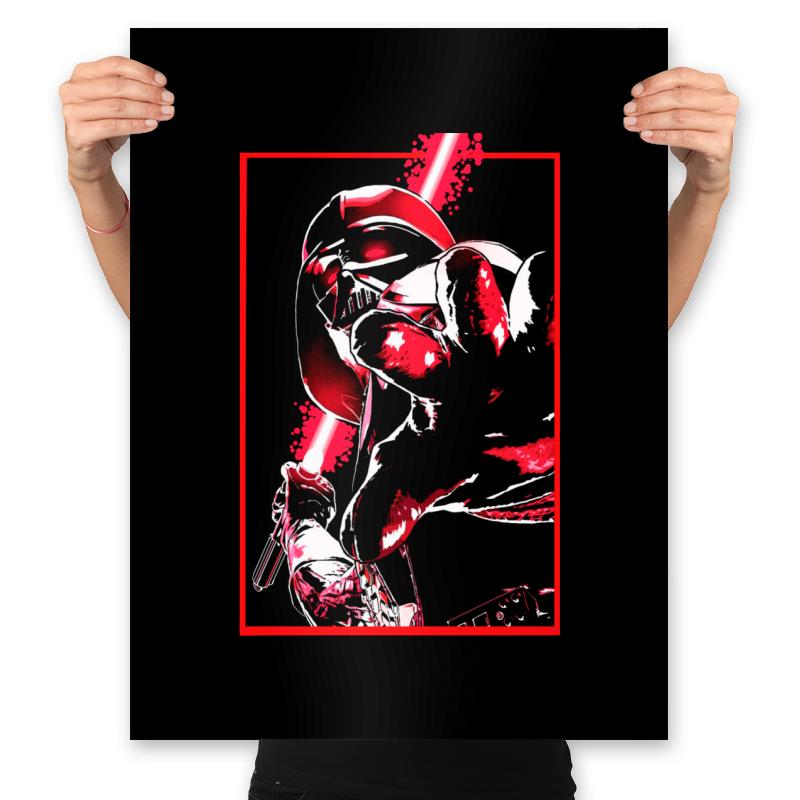 Darth Vader in red