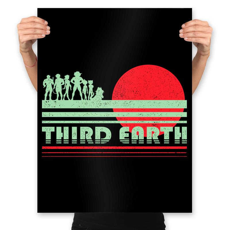 Third Earth Retro Fantasy Sunset