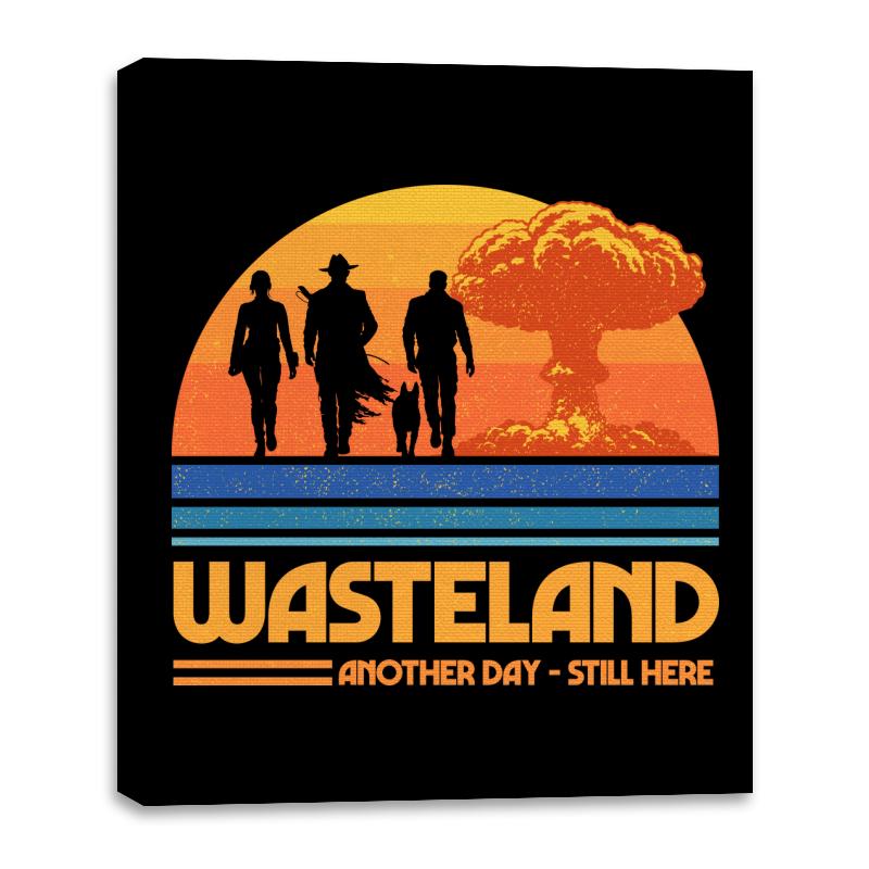 Wasteland Survivors Retro Sunset Design