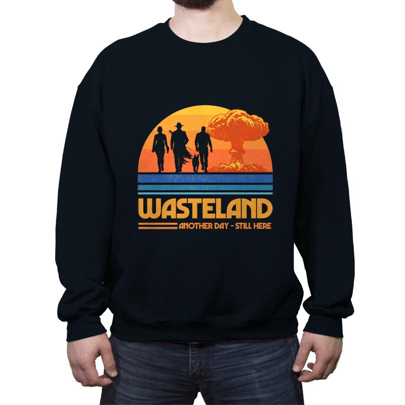 Wasteland Survivors Retro Sunset Design