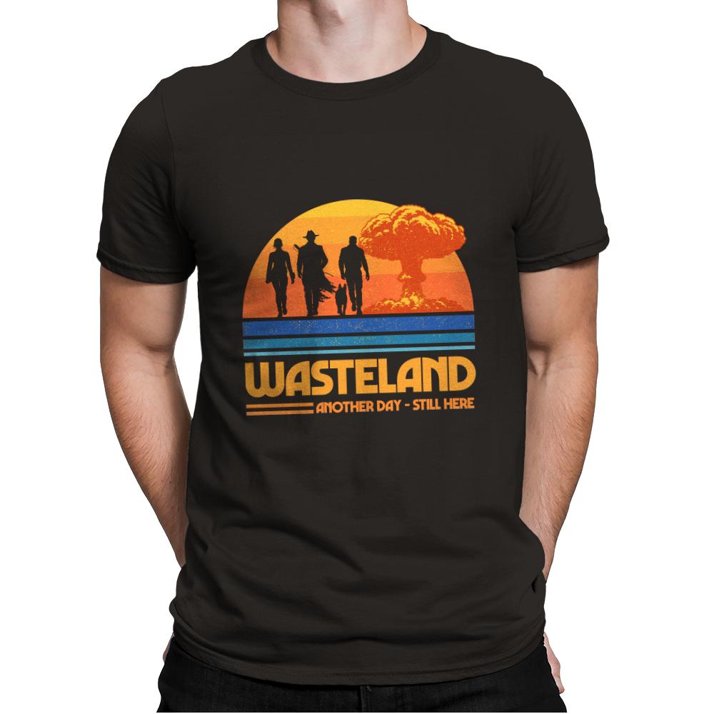 Wasteland Survivors Retro Sunset Design