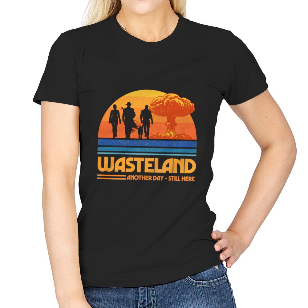 Wasteland Survivors Retro Sunset Design