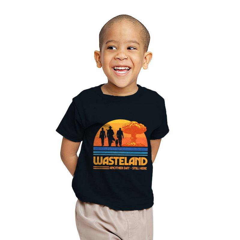 Wasteland Survivors Retro Sunset Design