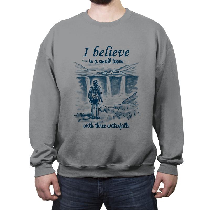 I Believe in a Small Town with Three Waterfalls