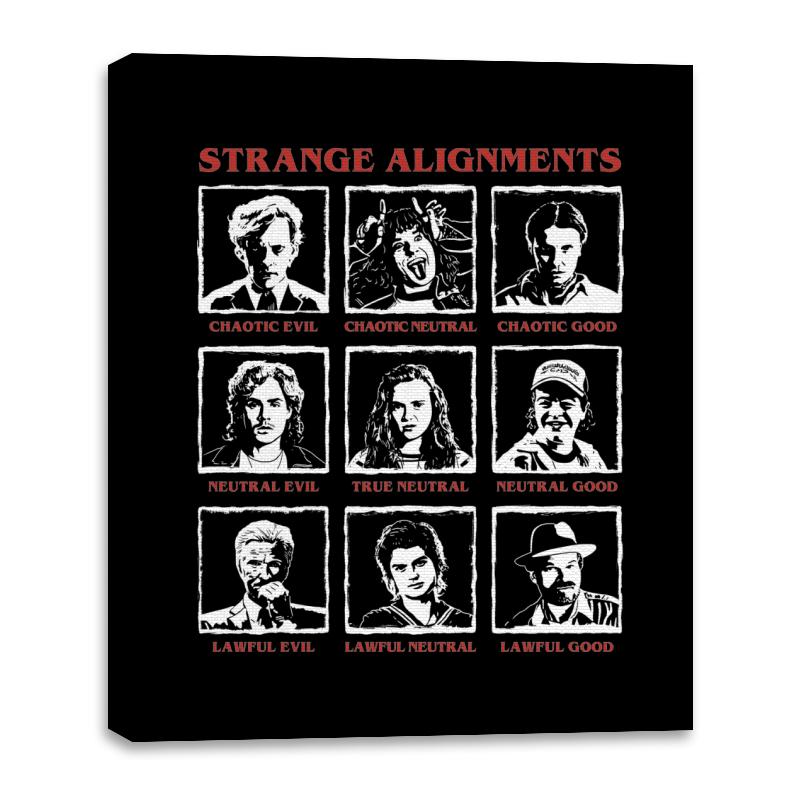Strange Alignments