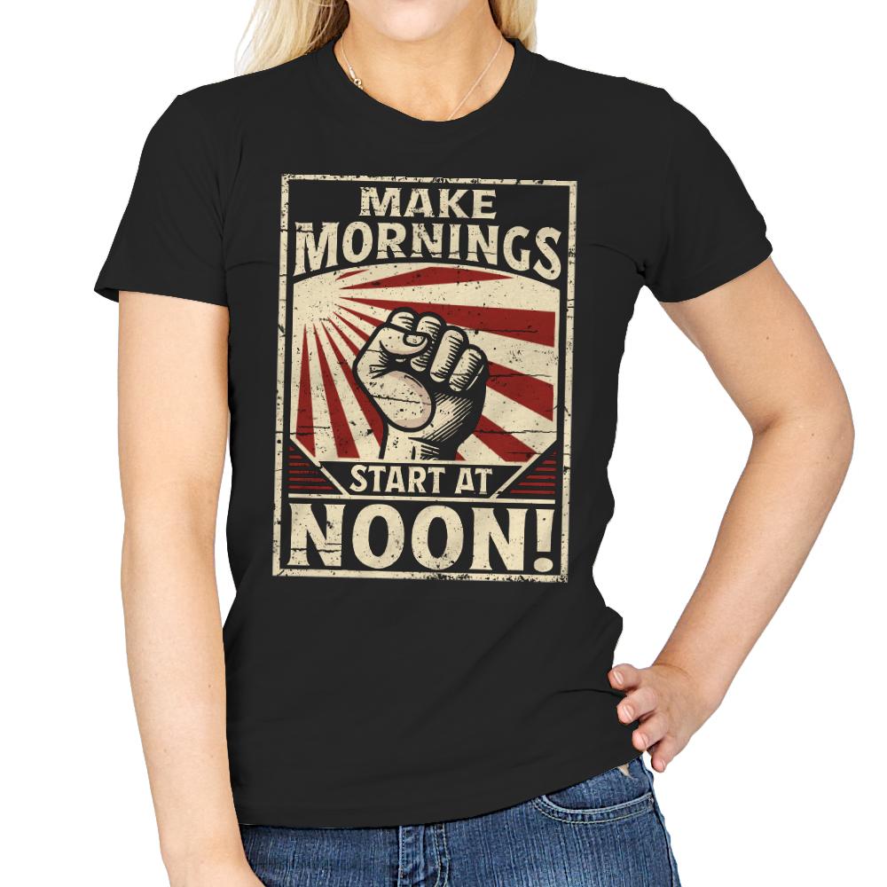 Make Mornings Start At Noon