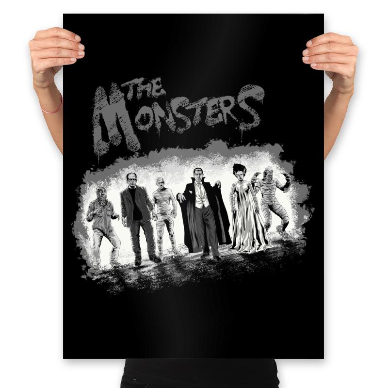 The Monsters BW