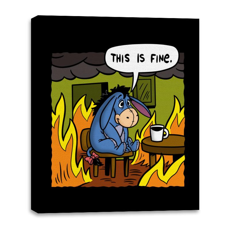 Stuffed Donkey Is Fine