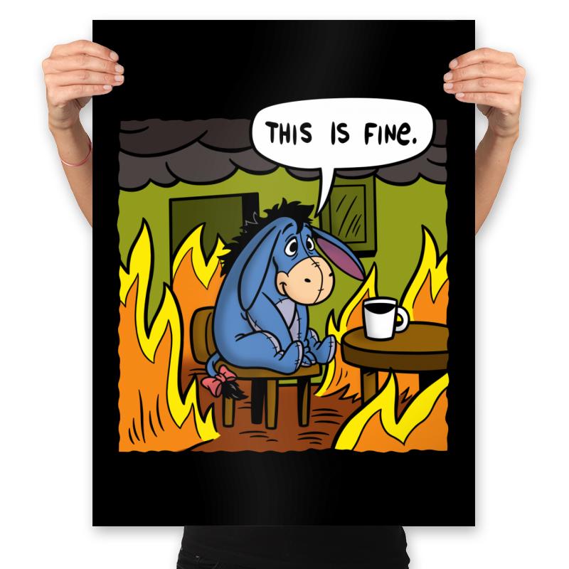 Stuffed Donkey Is Fine