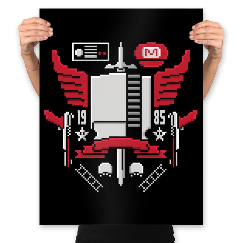 Pixel Power Crest