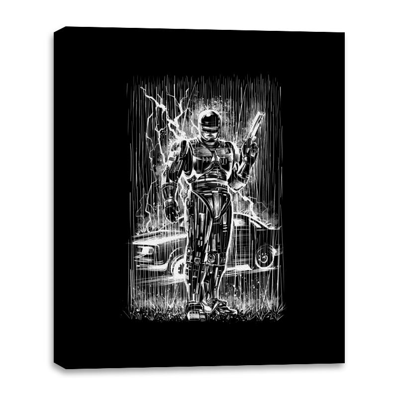 Cop Under the Rain