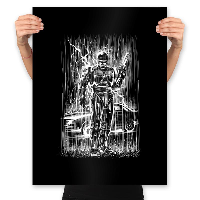 Cop Under the Rain
