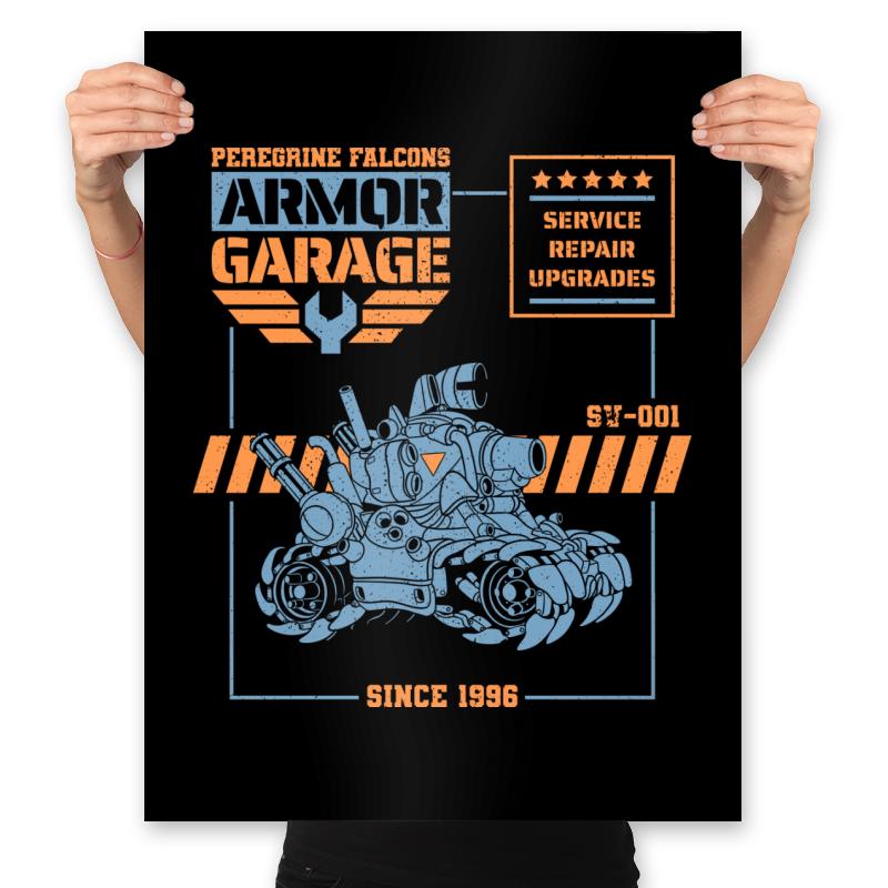Peregrine Falcons Armor Garage