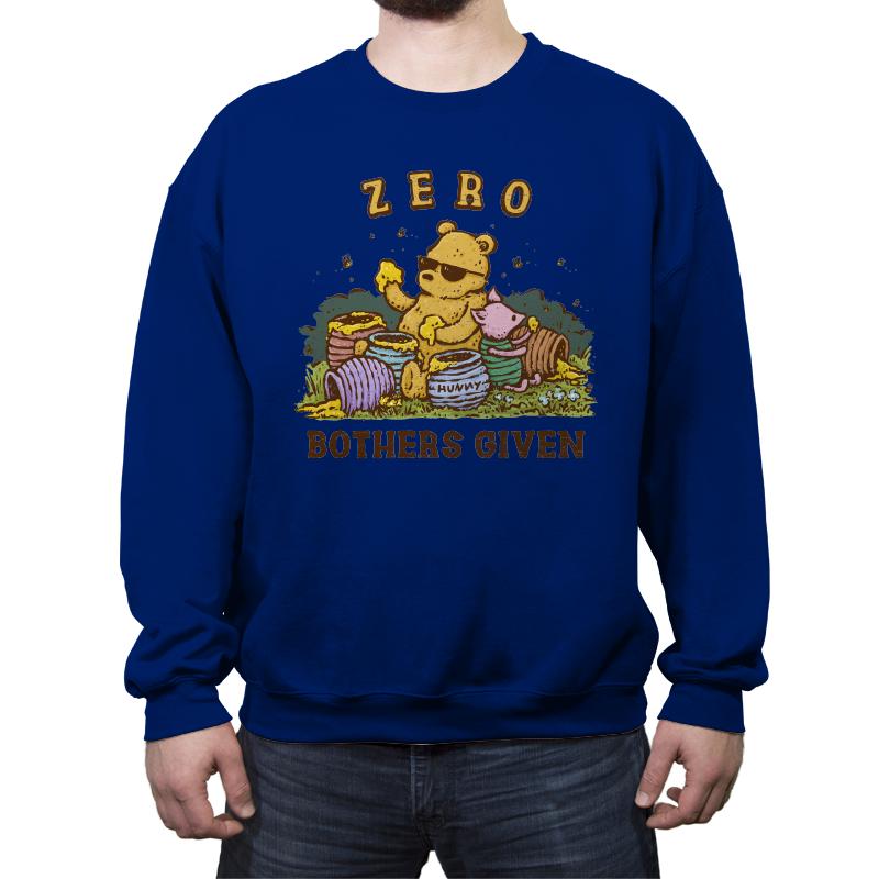 Zero Bothers Given