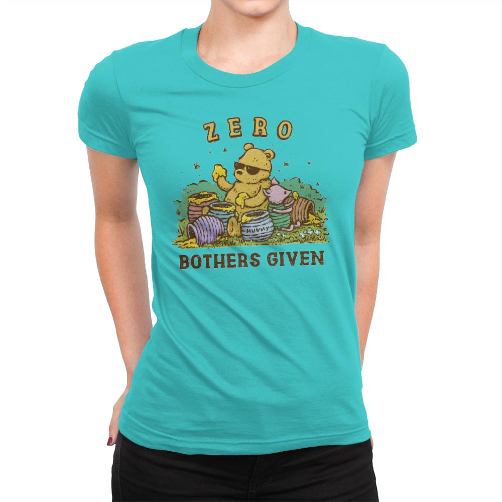 Zero Bothers Given