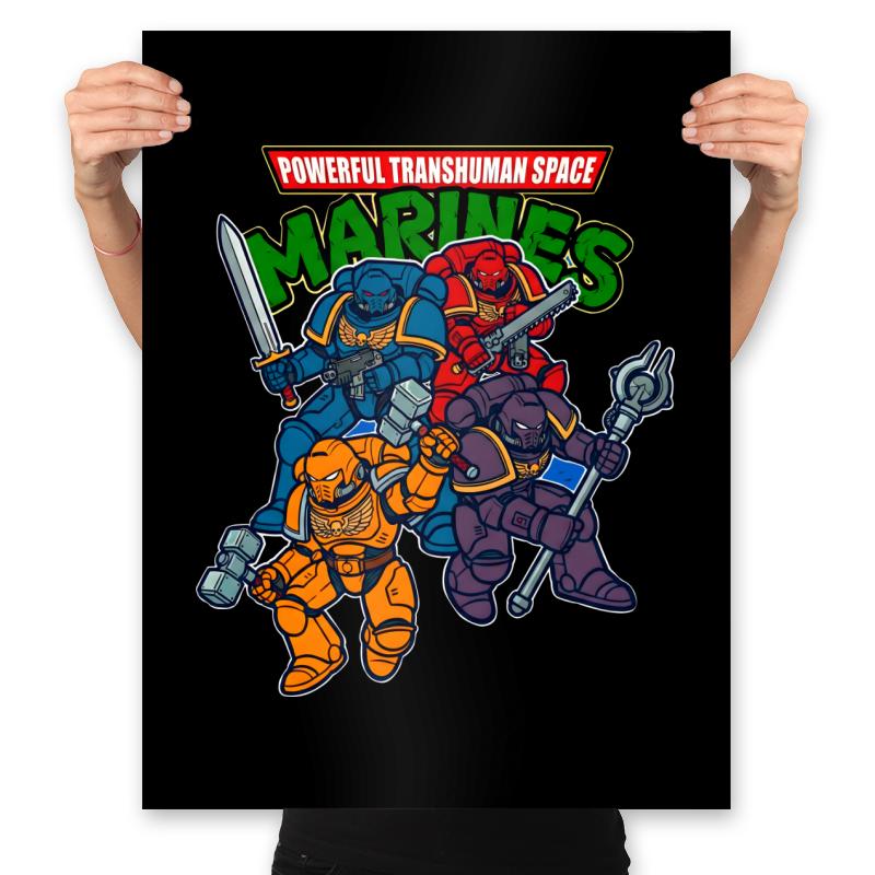 Powerful Transhuman Space Marines