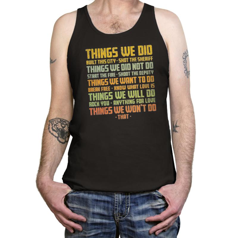 Things We Did