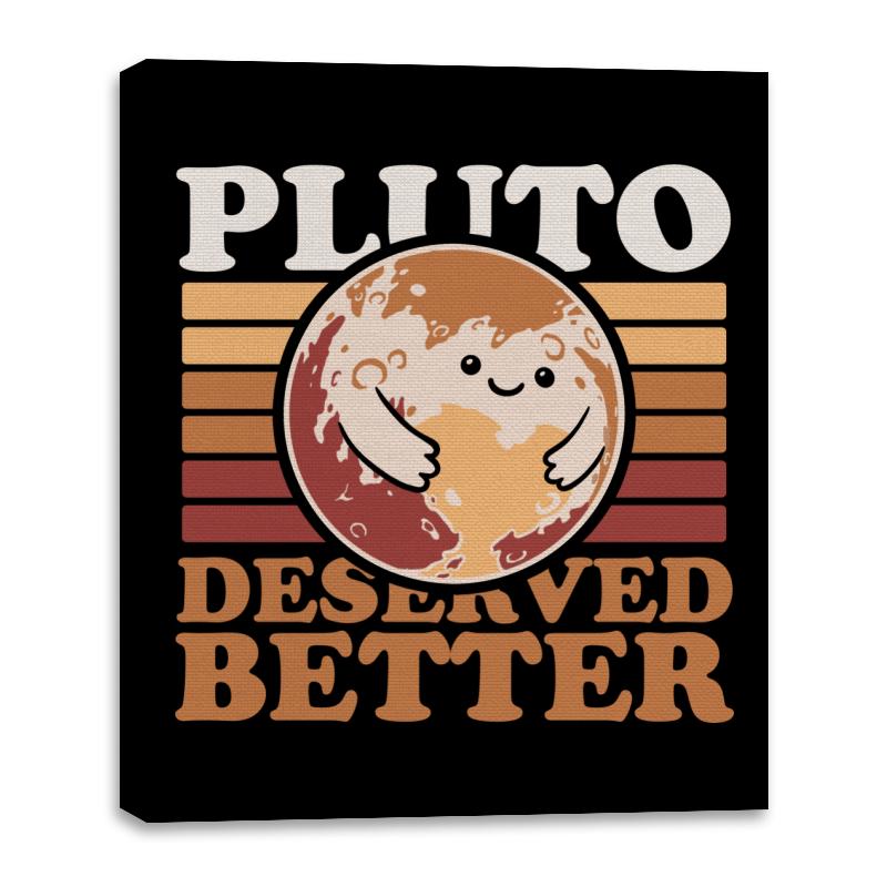 Pluto Vintage Planet