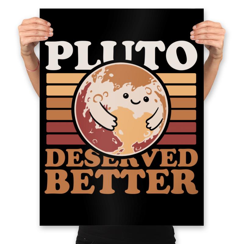 Pluto Vintage Planet