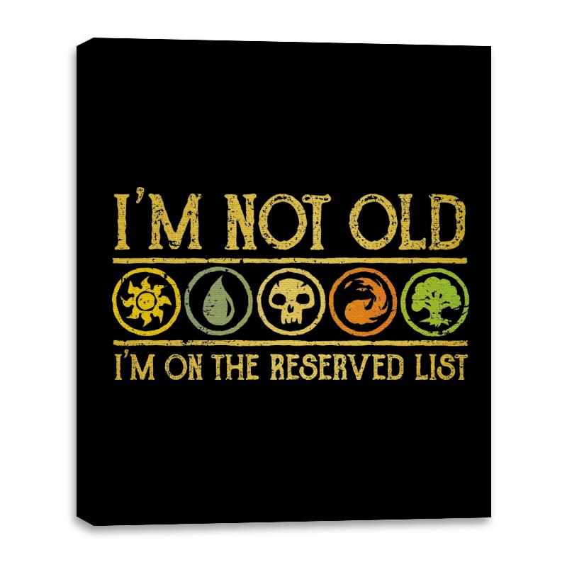 I Am On The Reserved List