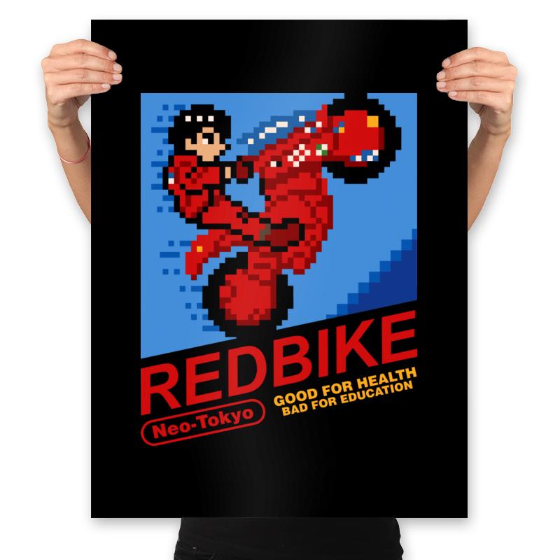 Neo-Tokyo Red Bike