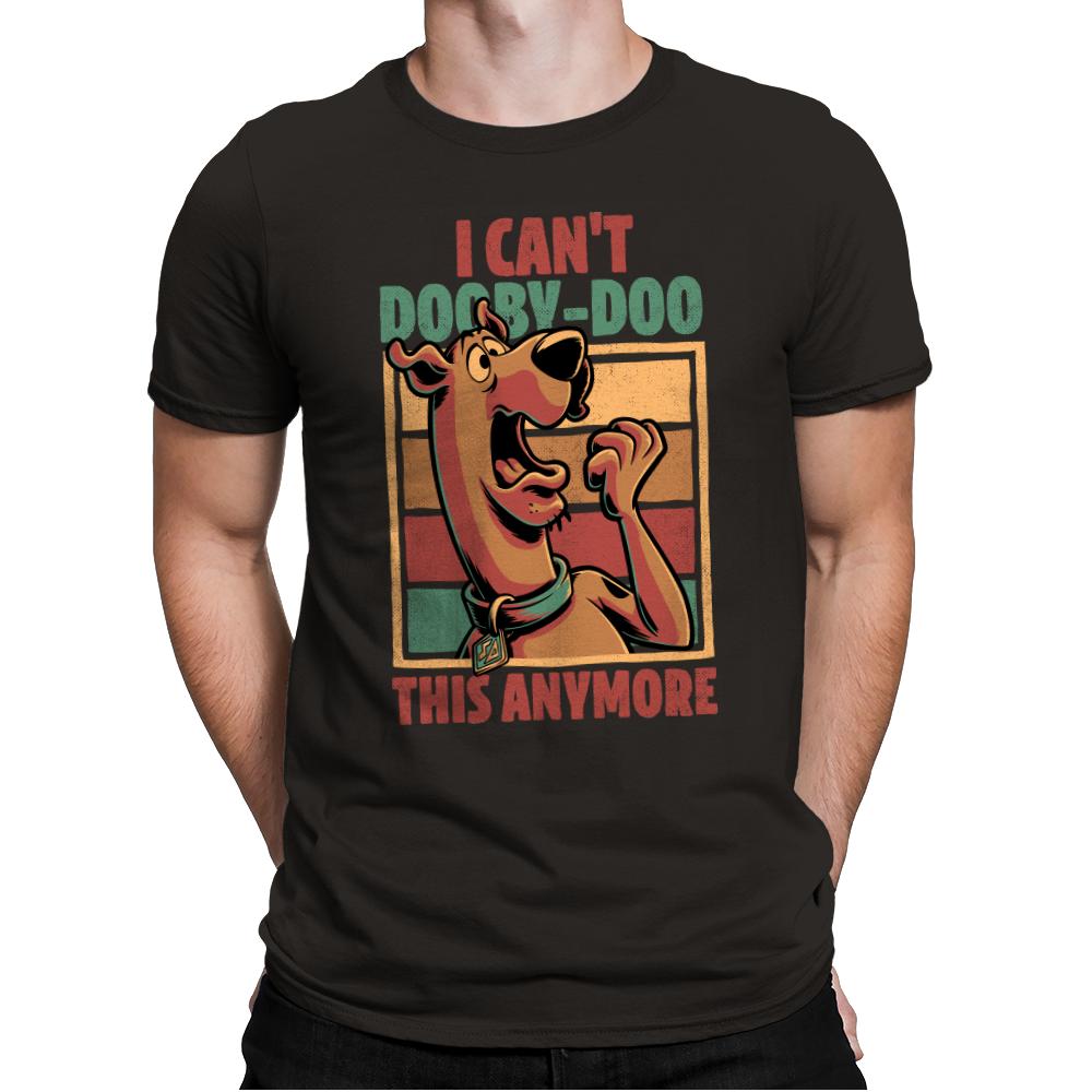 Scared Tired Cartoon Dog