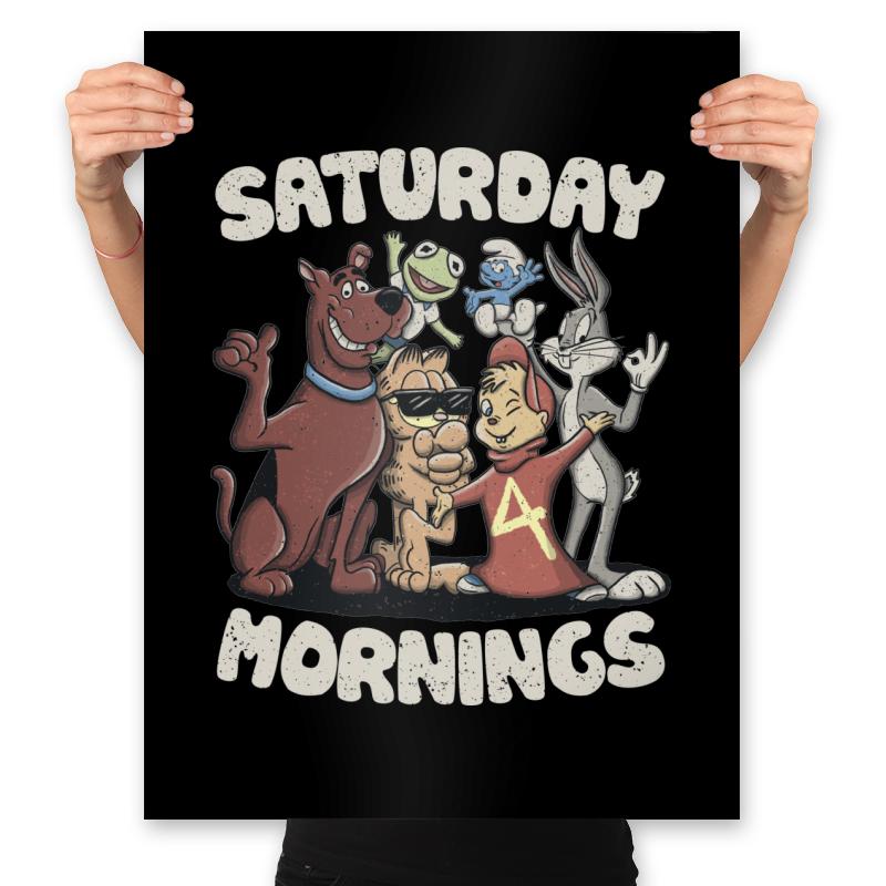 Cartoons on Saturday Mornings